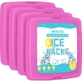 thumbnail image 1 of Ice Packs MIYCOO Slim, juego reutilizable, paquete de 4 unidades, 13 x 1,8 x 13 cm, 1 of 7