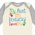 thumbnail image 4 of Inktastic My Aunt in Kentucky Loves Me Boys or Girls Long Sleeve Baby Bodysuit, 4 of 5