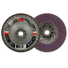 3M Flap Disc 769F  120+  Quick Change  T27  4-1/2 in x 5/8 in-11  10 ea/Case