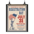 thumbnail image 2 of Print: Territory Of Hawaii Registration Day July 31, 2 of 4
