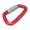 thumbnail image 4 of Carabiner Camnal Outdoor Mountaineering Lock Light Weight  DType  Main LockRed, 4 of 8