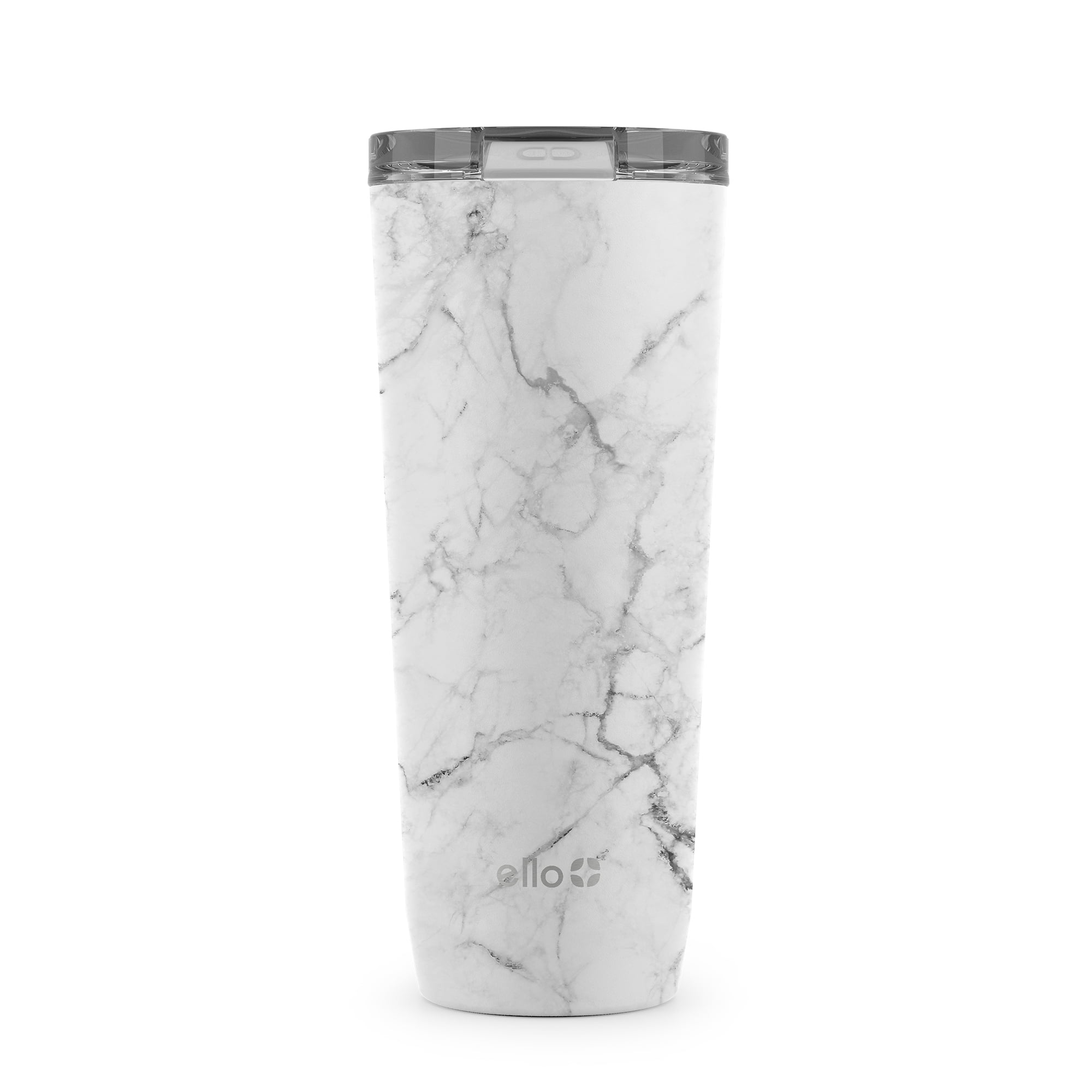 Ello 4-1 Stainless Steel Can Cooler 12oz, White Marble, Men's, Size: 12 oz