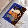 thumbnail image 3 of Latch Hook Rug Kits, Kids Adults Carpet Embroidery Set Beginners Cross Stitch DIY Crochet Needlework Crafts Kits with Yarns, 20 x 15 Inches, 3 of 5