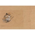 thumbnail image 2 of John Macallan Swan 18x13 Black Ornate Wood Framed Double Matted Museum Art Print Titled - Tiger, 2 of 5
