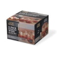 thumbnail image 4 of Thyme & Table 18 fl oz Stemless Wine Glasses with Gold Rim, Set of 4, 4 of 4