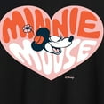thumbnail image 3 of Disney - Minnie Mouse - Retro Heart - Women's Oversized T-Shirt, 3 of 5