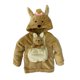 thumbnail image 2 of Conjunto Canguro NiÃ±a Sudadera con Gorro Bordado y Peluche Incluido Talla 3x aÃ±os Kiss Playeras y Tops para niÃ±as, 2 of 5