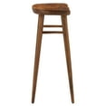 thumbnail image 4 of Saville Backless Wood Bar StoolsSet of 2 in Walnut, 4 of 10