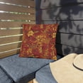 thumbnail image 3 of Outdoor Pillow In Jacobean Pattern, 3 of 4