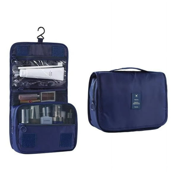 Weavehouse Neceser de Viaje con Gancho, Neceser Colgante para Mujer, Neceser de Viaje para Maquillaje, Organizador Pequeño de Neceser de Viaje