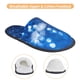thumbnail image 3 of Fotbe A Blue Glitter Pantuflas Peludas para Mujer con Estampado, Zapatillas de Peluche, Zapatos de Invierno para Casa, Uso Interior y Exterior-Medium, 3 of 8