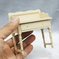 thumbnail image 3 of Luxshiny Mini Dollhouse Furniture Set for Model Enthusiasts Manual Crafting 1 Set of Detailed House Accessories, 3 of 7