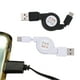 thumbnail image 3 of EeaseMX Cable de carga USB 3.1 Cable retráctil retráctil de carga rápida Tipo C Cable de cargador portátil de alta velocidad para teléfonos Android (blanco), 3 of 8