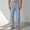 Light Blue, variant on GSPCLAM Men's Wide Leg Jeans Y2K Vintage Baggy Jeans 90s Hip Hop Streetwear Regular Fit Denim Pants Sky Blue L