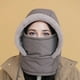 thumbnail image 3 of Gorro cálido con forro grueso y mascarilla para hombre y mujer, 3 of 4