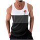 thumbnail image 1 of Hombres Casual Moda Patchwork Impresión Pullover Cuello Redondo Deportes Tanque, 1 of 5