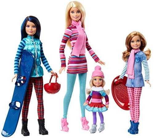 barbie and skipper and stacie and chelsea