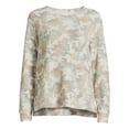 thumbnail image 5 of Secret Treasures Women's and Women's Plus Long Sleeve Waffle Top, 5 of 5