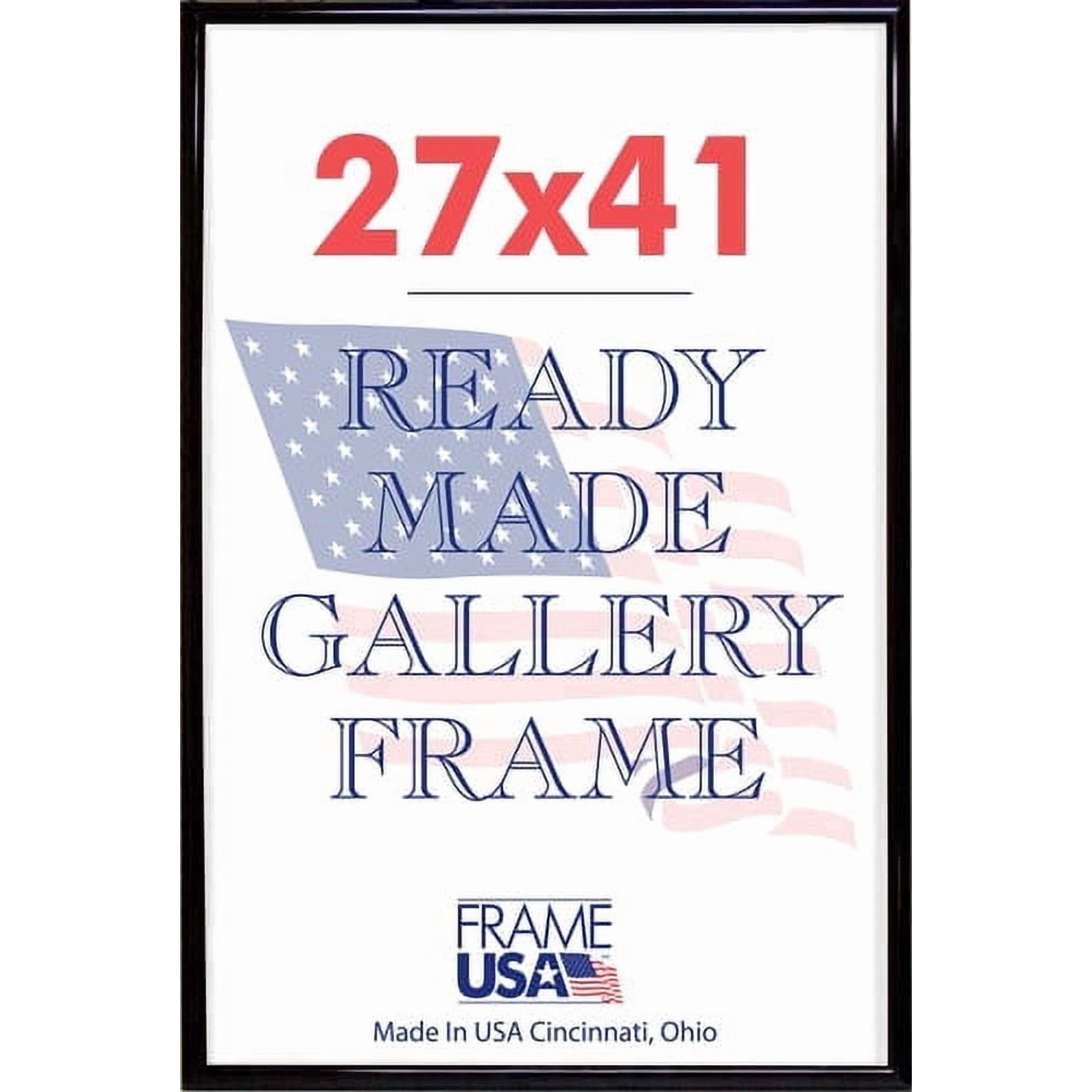27x41 BLACK DELUXE POSTER FRAME