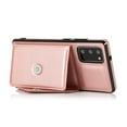 thumbnail image 6 of Galaxy S20 Plus Case 6.7 Inch, Built-in Stand Wallet Case, Adjustable Crossbody Shoulder Strap, Slim Fit Lightweight Case, Synthetic Leather Protective Card Holder Cover (Rosegold), 6 of 10