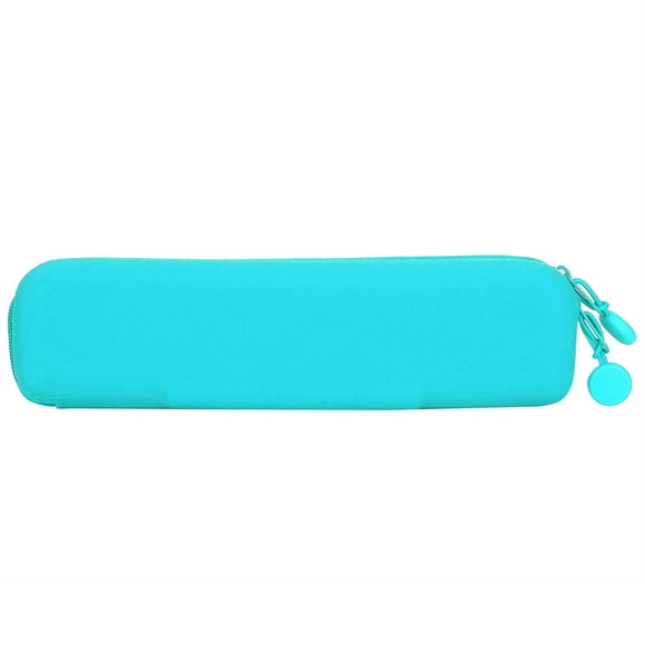 Filfeel Silicone Pen Bag,Silicone Pencil Pouch,Mini Pen Silicone Storage Bag Travel Pencil Zipper Pouch For Cosmetic Makeup Supplies