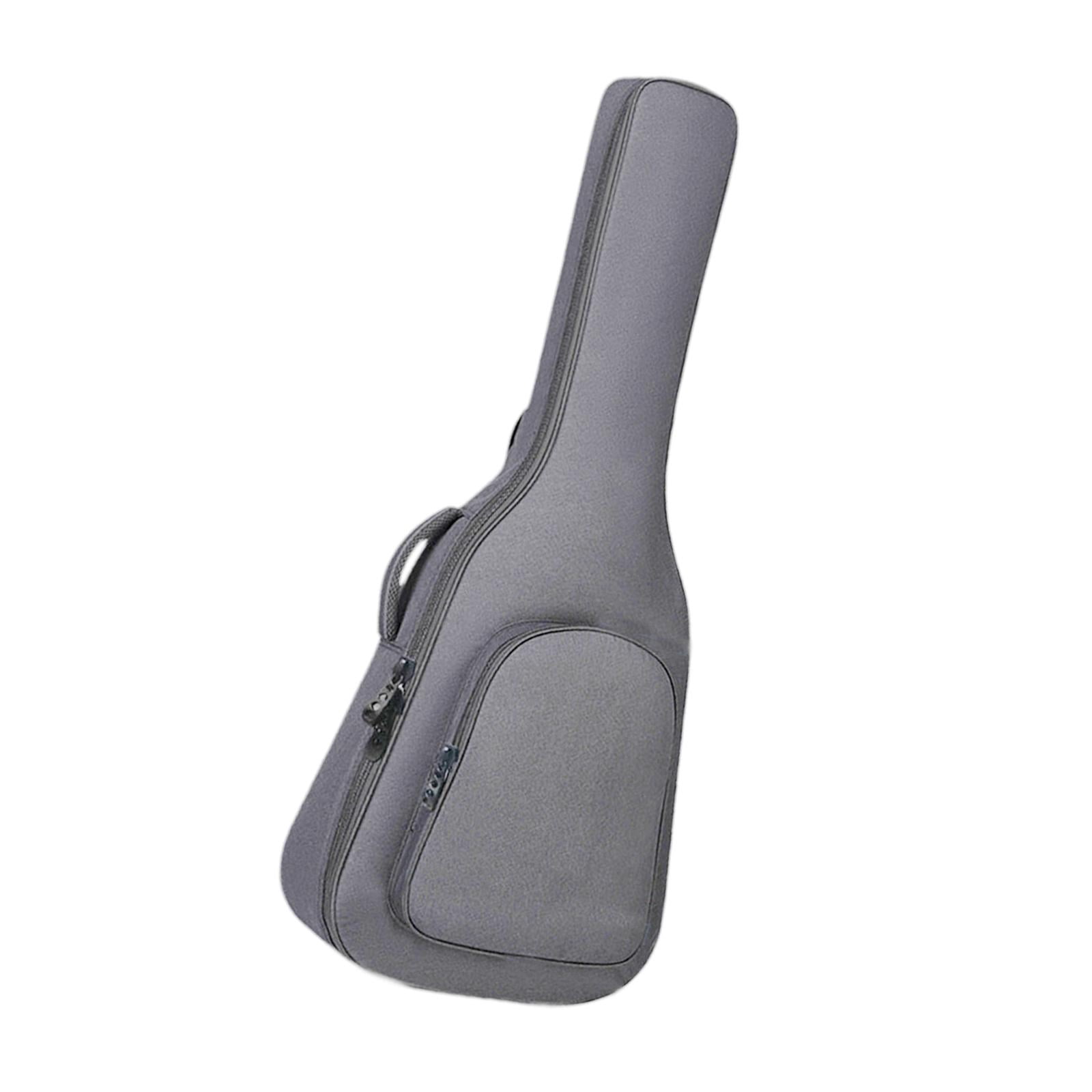 LeeQinersw Acoustic Guitar Bag Full Size Backpack with Pocket Guitar Accessories Adjustable 36in