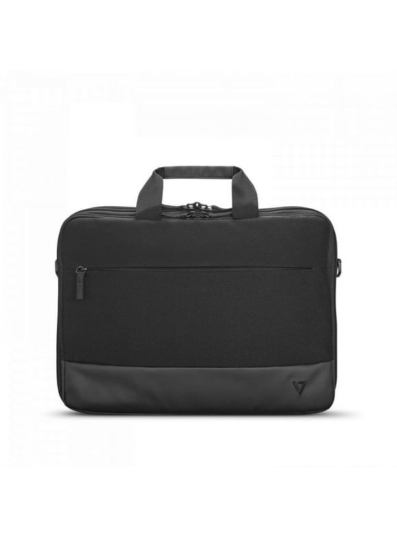 V7 16" Professional Eco-Friendly Frontloading Laptop Case, Black