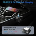 thumbnail image 2 of BESTEK Cigarette Lighter Splitter Adapter - 150W Car Charger Adapter with 2-Socket Dual 12v Splitter QC3.0 DC Cigarette Outlet and USB-C PD30W Car Charger Super Fast Charger, 2 of 7
