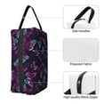 thumbnail image 3 of Goofa Purple Butterfly Printed Toiletry Bag with Handle,Large Capacity Travel Makeup Cosmetic Bag for Women, Carry on Airport Airline Compliant Bag, 3 of 9