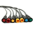 thumbnail image 6 of Splihome 20Cm M6 2/3/4/5/6 Pin Male Female Julet Electric Bike Display Connector Cable Waterproof Scooter Brake Cable Pluger Signal Line，5 Pin Female, 6 of 10