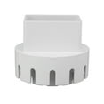 thumbnail image 1 of Rain Gutter Downspout Extensions, Flexible Plastic Drain Adapter Replacement For Water Collecting, 1 of 8