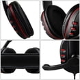 thumbnail image 2 of Auriculares para juegos Auriculares para juegos con cable de 3,5 mm por encima del oído Juego Auriculares con cancelación de ruido Auriculares con micrófono Control de volumen para PC Portátil Teléfo Irfora Auriculares para juegos, 2 of 4