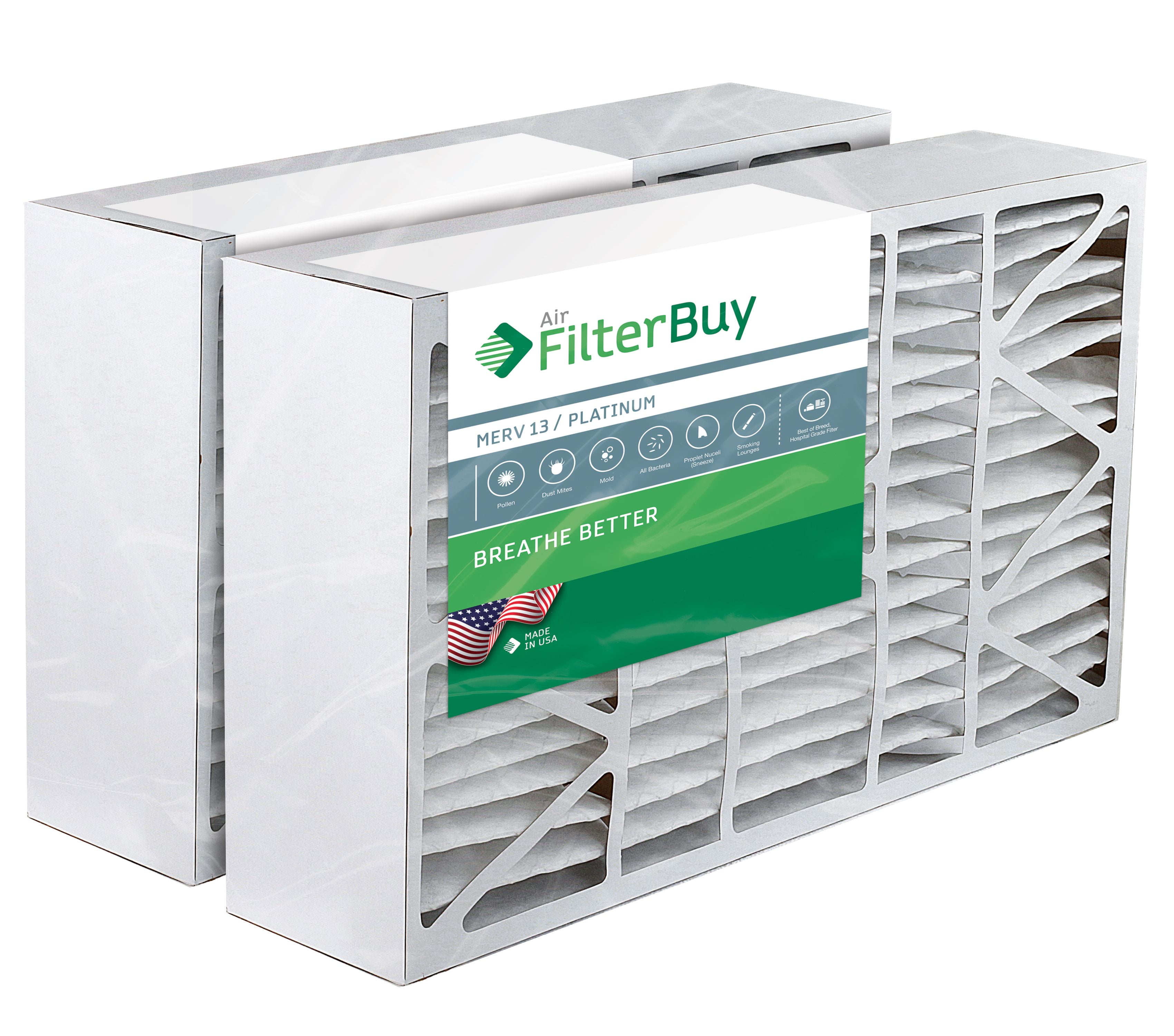 2 16x28x6 Aprilaire SpaceGuard 2400 Aftermarket Pleated AC Furnace