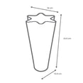 thumbnail image 4 of Florero de Vidrio Ideen Lila 33.5 cm, 4 of 4