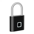 thumbnail image 4 of Cerradura con Huella Dactilar, Candado Inteligente, Candado de Puerta Impermeable, Candado Antirrobo Portátil, Carga USB Sin Llave, 4 of 5