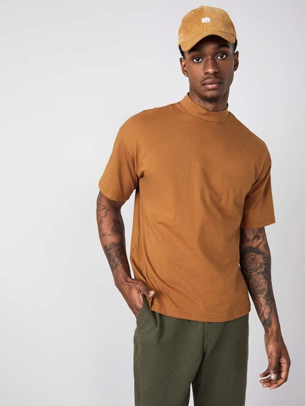 mens solid tee