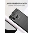 thumbnail image 6 of Galaxy A11 case,Samsung A11 case,with HD Screen Protector,MAIKEZI Soft TPU Slim Fashion Non-Slip Protective Phone Case Cover for Samsung Galaxy A11(Black Brushed TPU), 6 of 8