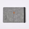 thumbnail image 4 of Porta pasaporte de PU Organizador de identificación Porta pasaporte de cuero para tarjetas de embarque Portatarjetas de viaje Estuche de cuero para pasaporte, 4 of 6