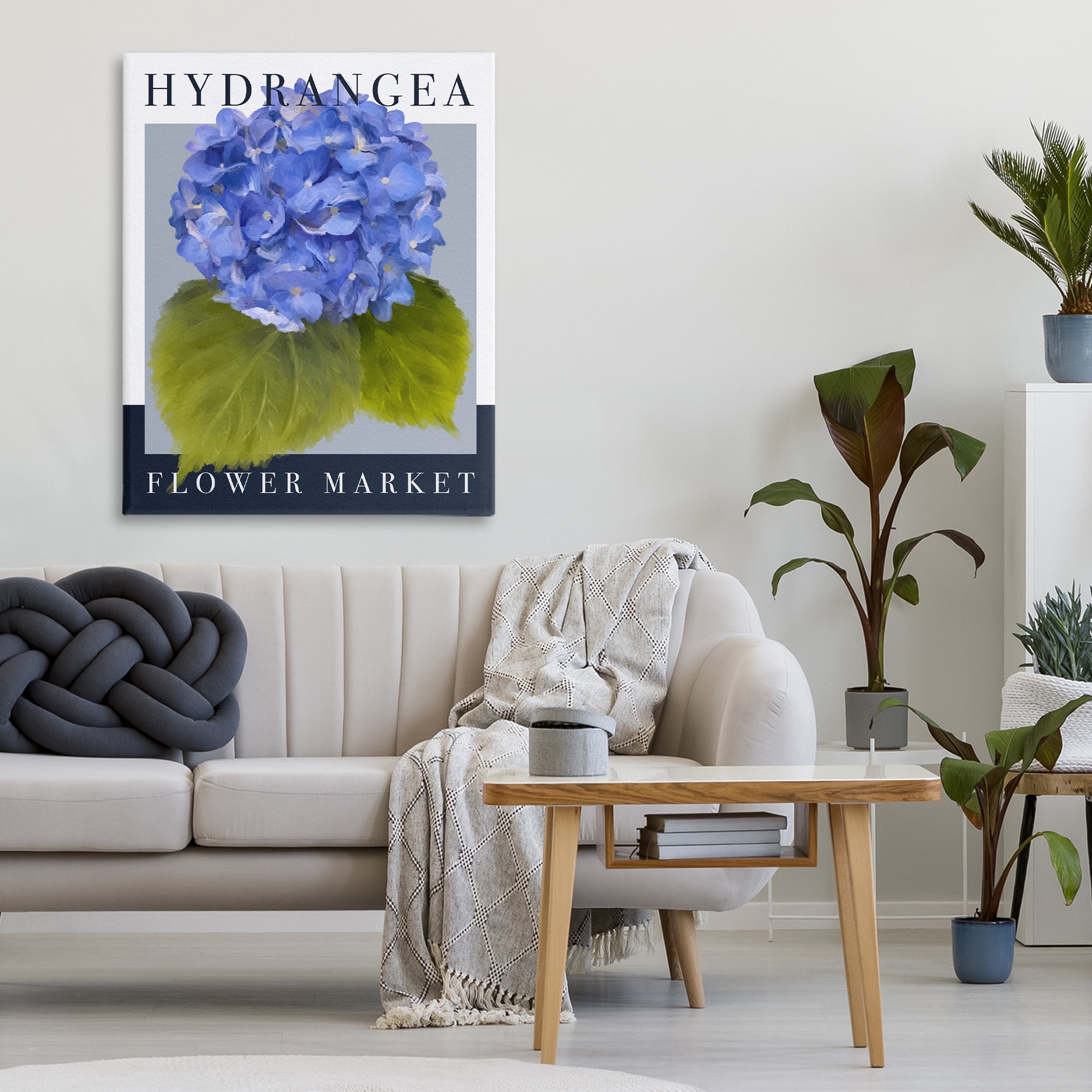 Stupell Industries Hydrangea Flower Market Canvas Wall Art, design by Jennifer Stith