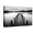 Canvas, variant on Art.com Lake Pier Photographic Print, Black Frame Wall Art, 44" x 32"