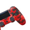 thumbnail image 3 of Controlador Inalámbrico BT Doble Vibración Con Panel Táctil para PS4 (rojo Camuflaje UE), 3 of 9