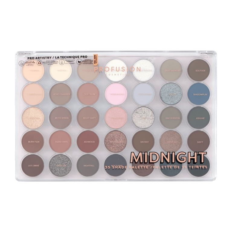 コスメ Profusion Cosmetics Pro Aritistry 35 Shade Eyeshadow Palette