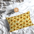 thumbnail image 6 of Kdxio Cotton Pillow Cases 20"x30" Pillowcases,Soft and Breathable Bedroom Pillow Cases-Sunflowers, 6 of 8
