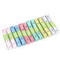 thumbnail image 3 of Body Measuring Ruler Sewing Tailor Measuring Tape Soft Flat Sewing Ruler 12pcs 150cm 60 Inch Metal Ends for Chest Waist Head Circumference Measurement Sewing, 3 of 7