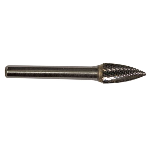 SG3 Tree Pointed Shape Carbide Burr Die Grinder Bit Single Cut