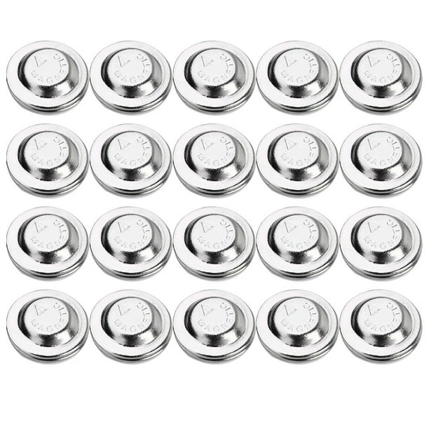 EeaseMX 20 broches magnéticos con broche de presión, etiquetas, botones a presión, etiquetas con nombre