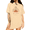 Apricot, variant on Women's Mellow Heart Dawn Ray Cross Sacred Sunrise Redeeming Faith Saying Graphic Short Sleeve Crewneck Grey Tops