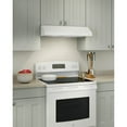 thumbnail image 3 of Broan Glacier 30-Inch Convertible Under-Cabinet Range Hood, White, 3 of 4