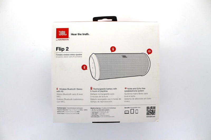 timeren ekstremister Formode JBL Flip 2 Portable Bluetooth Speaker, Blue - Walmart.com