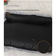 thumbnail image 5 of Plush Calming Pet Sofa Bed – Raised Rim, Removable Cover & Non-Slip Bottom for Cats & Dogs (Black,Small), 5 of 9